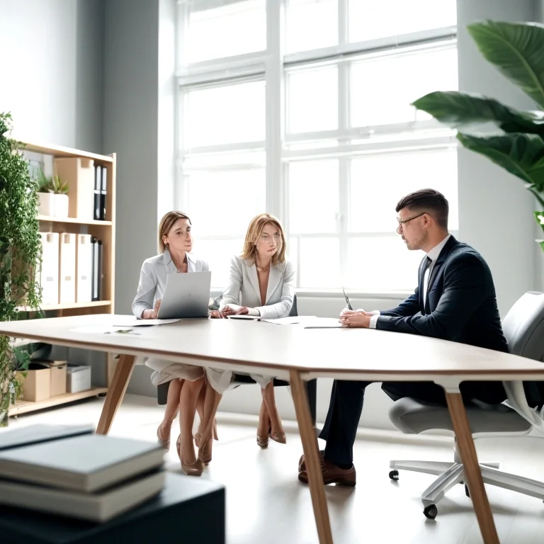 法務相談のシーン